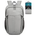 thumbnail image 1 of Waterfly Unisex 25L Small Lightweight Foldable Packable Hiking Walking Nylon Breathable Backpacks Daypack,Gray, 1 of 9