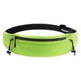 thumbnail image 1 of WATERFLY Unisex Adjustable Sports Jogging Fitness Nylon Running Waist Belt Elastic Band,Fluorescent Green, 1 of 8