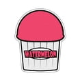 thumbnail image 1 of WATERMELON FLAVOR Italian Ice Decal shaved ice cart, 1 of 1
