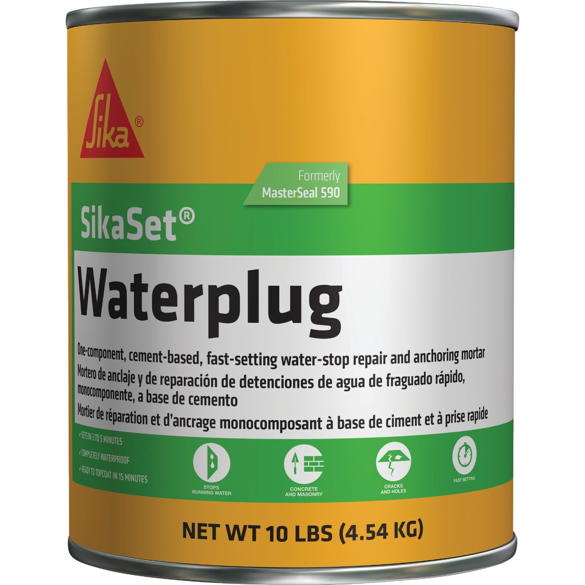 Thoro Consumer Products WATERPLUG HYDLC 10LB — Residential Use, Standard Application