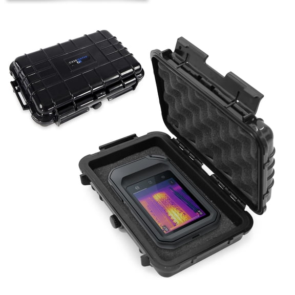 CASEMATIX Waterproof Hard Case for FLIR C5 C2 C3 & Compact Thermal Imagers, Crushproof Case Only