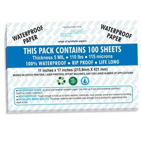 Waterproof Paper for Office Use