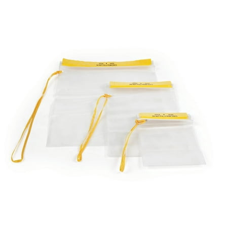 WATERPROOF POUCH SET OF 3, BILINGUAL
