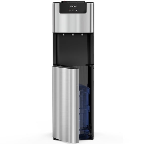 WATICE Self-Cleaning Bottom Loading Water Cooler Dispenser, 3 Temperature Settings - Hot, Cold & Room, Empty Bottle Indicator, Child Safety Lock, Ideal for Office, Home, Living Room