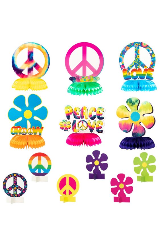 12Pcs Bohemian Style Party Table Topper Centerpieces