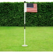 WATSY Golf Flagstick Practice Mini Putting Green Flags