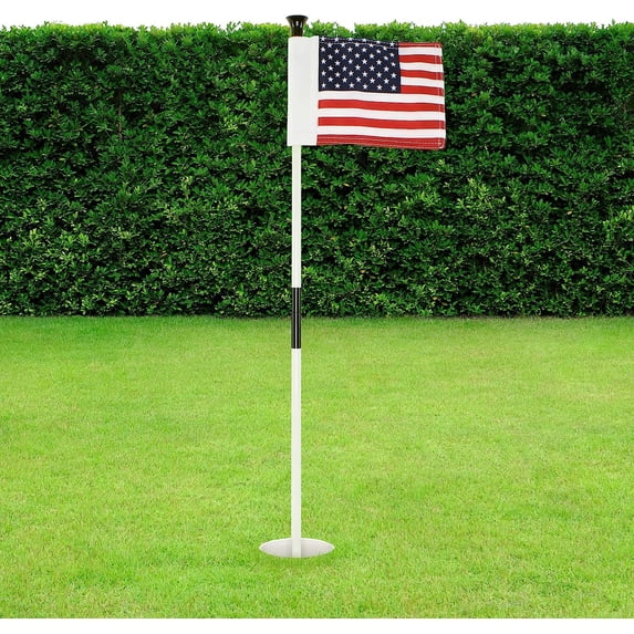 WATSY Golf Flagstick Practice Mini Putting Green Flags