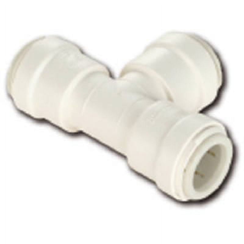WATTS PEX Pipe Fitting, Quick Connect Tee, 3/8In. Copper Tube 1 Pack