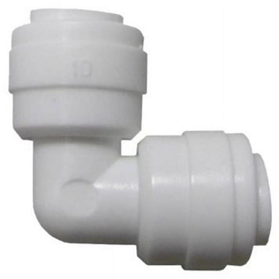PL-3002 PEX Pipe Fitting, Quick Connect Elbow, 1/4 OD x 1/4-In. OD - Quantity 1