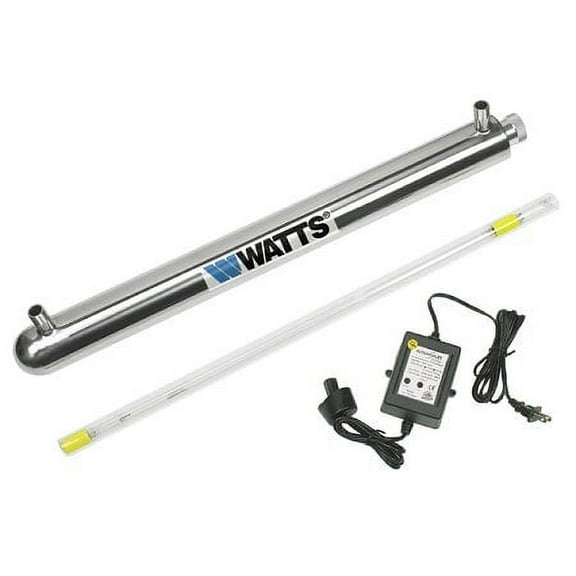 WATTS (WUV2-110) 2 GPM UV Disinfection System SS 1/2 IN MPT 110V