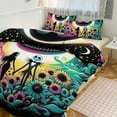 thumbnail image 1 of WAUOEMY Nightmare Before Christmas Jack Sally Comforter Bedding Set Cover 3 Piece with 2 Pillow Shams for Kids And Adults Bedroom Bed Decor (1 Duvet Cover+ 2 Pillow Shams), 1 of 7