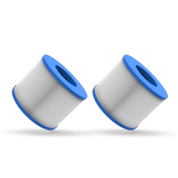 Wave Replacement Hot Tub Filter Cartridges | Fits Saluspa, Bestway, Clever Spa & Relxtime | Screw-On | 2 Pack