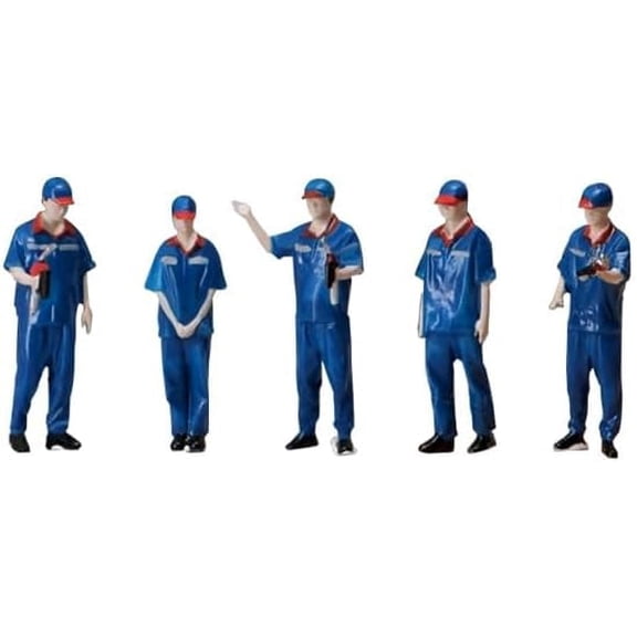 1/64 Scale Model Action Figurine Collectible Doll Exquisite Figure for Fans in Scale Diecast Model Car