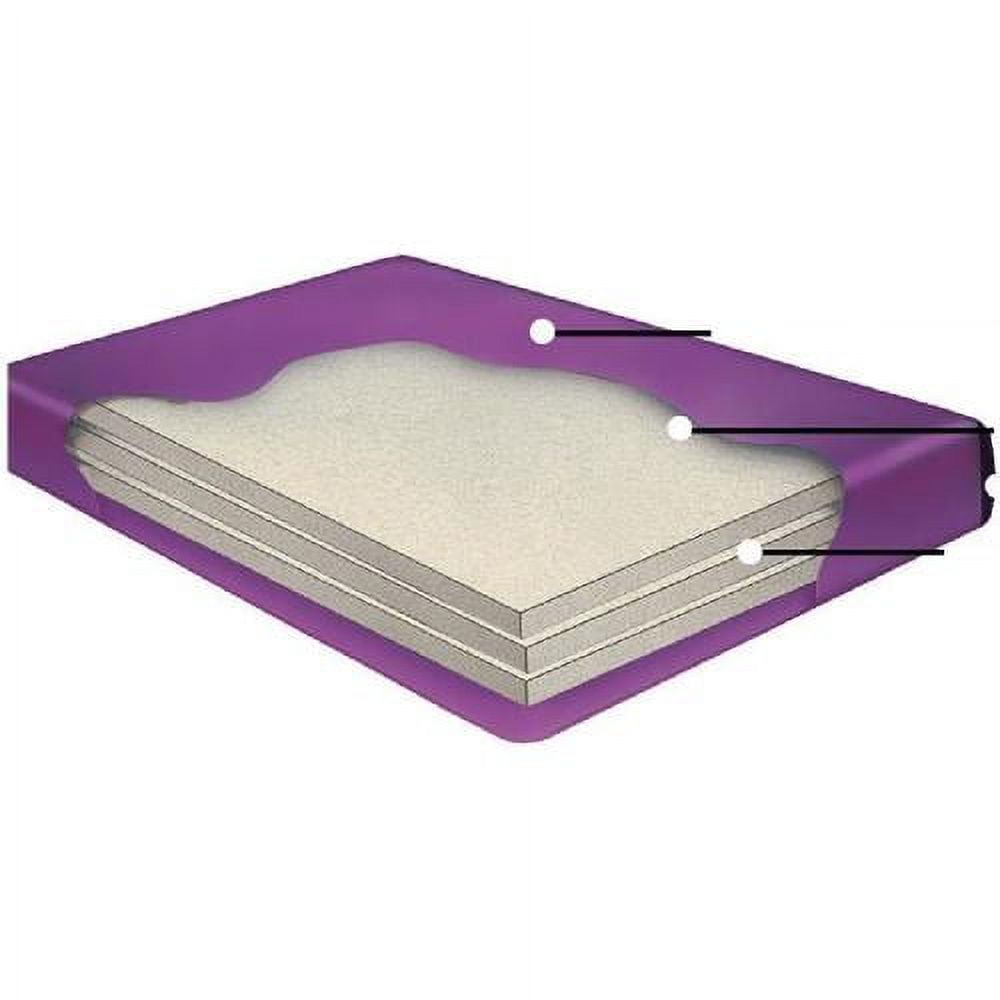 WAVELESS WATERBED Mattress/Liner/Heater/Fill Drain/Conditioner KIT (Super Single 48X84 Tranq3g4