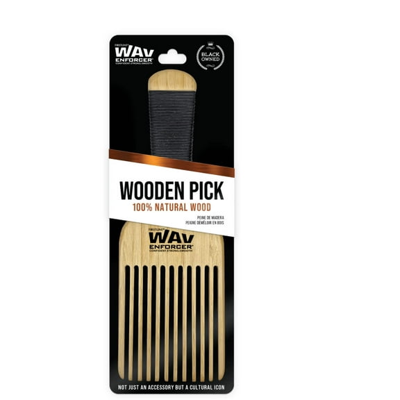 WAVENFORCER WOODEN HAIR PICK