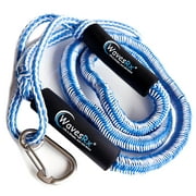 WAVESRX DockingPal Premium Bungee Dock Line 6'-11' (2PK) | Elastic Mooring Rope Stretches to Absorb Shocks & Prevent Damage to Your Watercraft