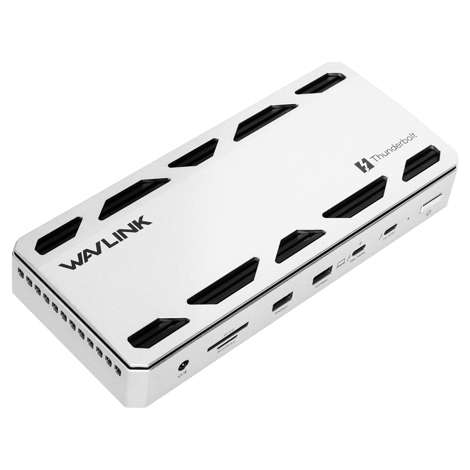 WAVLINK 120Gbps Intel Certified Thunderbolt 5/4 USB Dock, Single or Dual 6K/8K Display Hub, 12-in-1 Laptop Docking Station with 140W Charging for Mac & Windows Laptops