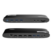 WAVLINK 14-in-1 Dual 5K DisplayLink Docking Station, Laptop USB-C Dock with 100W Charging, 2 DisplayPort & HDMI Ports, 5 USB Ports, Ethernet, SD/TF for New MacBook Neo, Mac & Windows