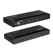 WAVLINK 15-In-1 USB Dock Station, Laptop Dock with HDMI/DisplayPort, 65W Charge, USB3.0 for Laptops