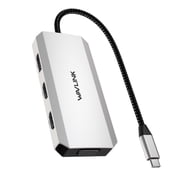 WAVLINK Dock Station, USB Adapter with HDMI, DP, VGA for Mac/Windows/Chrome OS/Linux/Android| Laptop