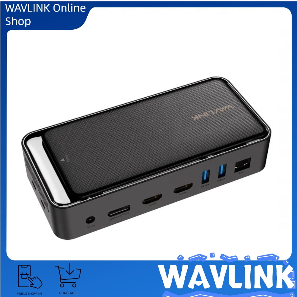 Displaylink-Dockingstation, WAVLINK USB-C-Universaldockingstation in Baden-Württemberg
