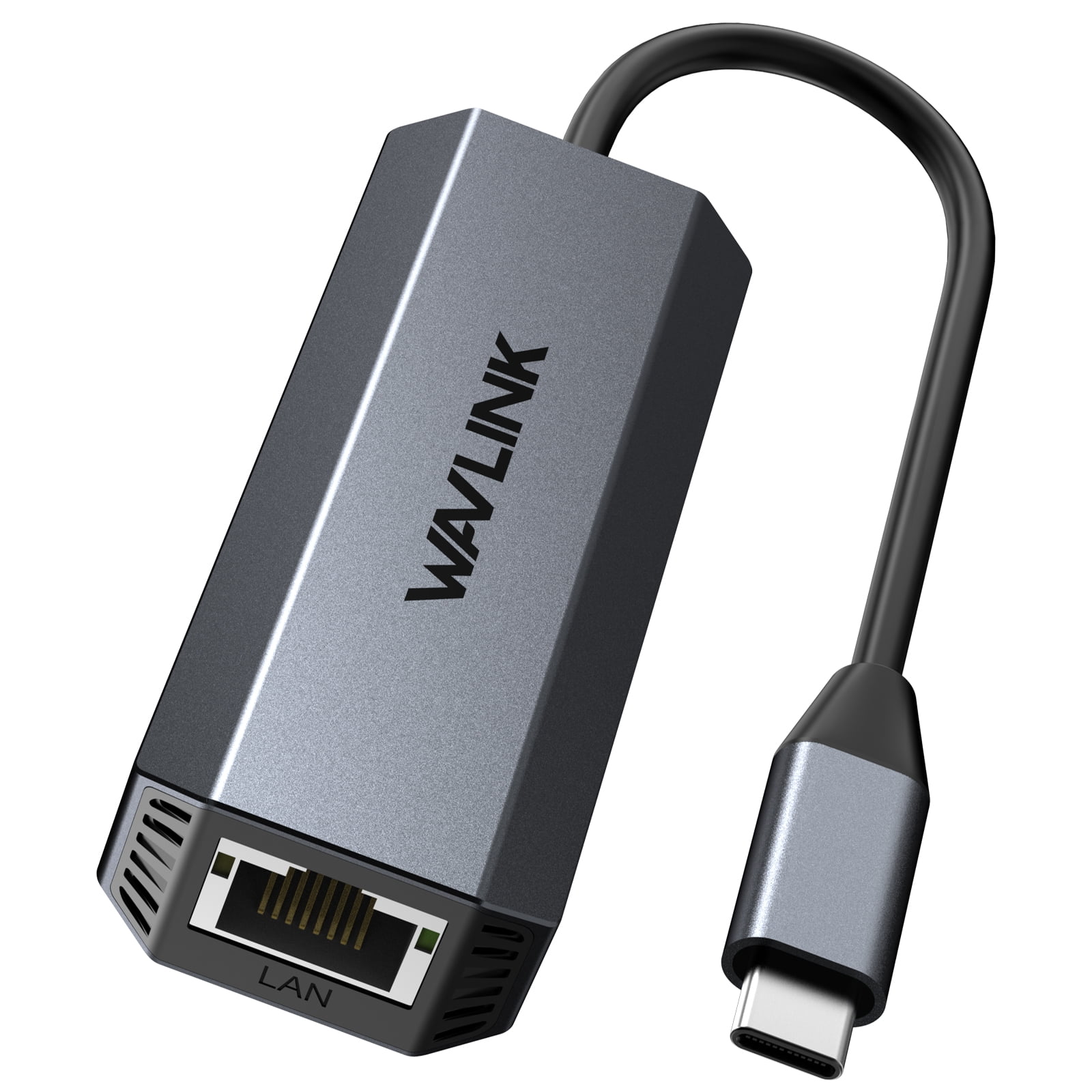 WAVLINK USB C to Ethernet Adapter 5Gbps, Driver-free RJ45 Gigabit LAN Ethernet Network Adapter for Laptops, Computers and More, Thunderbolt 5/4/3 Compatible, for MacBook Pro/Air, iPad Pro, Dell XPS
