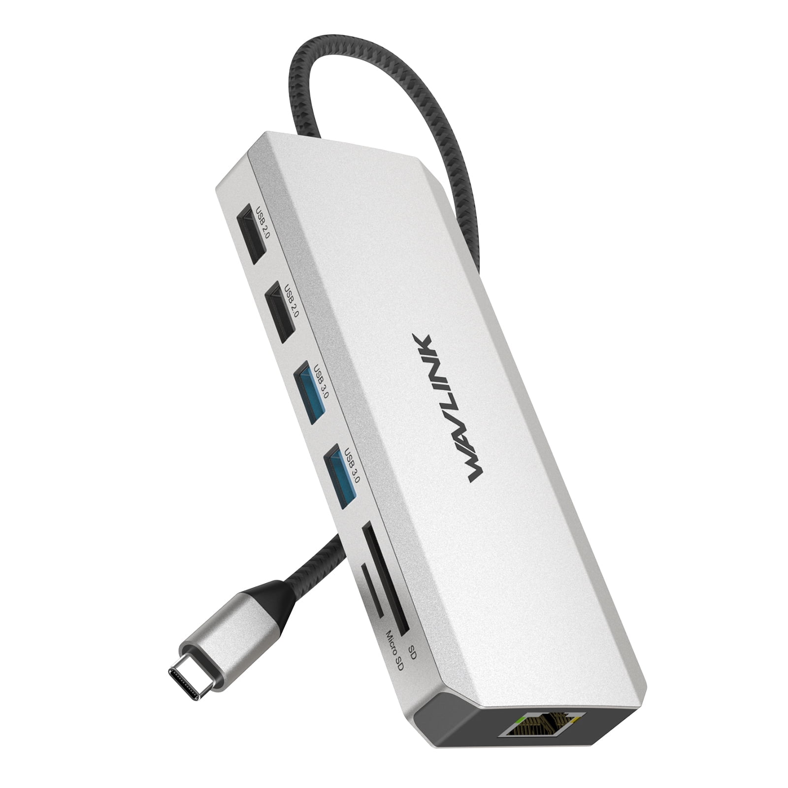 WAVLINK USB C Hub Triple Monitor, 12-in-1 Laptop Docking Station, Multiport Adapter with 4K HDMI, Dual 4K DP, 100W PD IN, 5Gbps USB3.0, USB2.0, RJ45, SD/TF Slots, Audio/Mic, forMacBook/Dell/HP/Lenovo