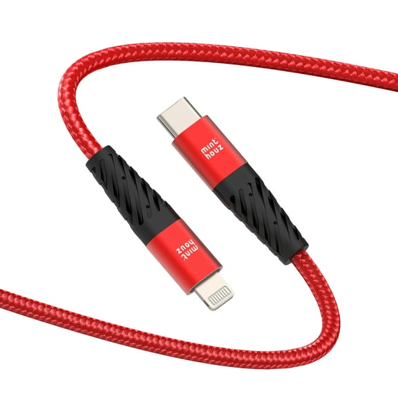 WAVLINK USB Charger Cable 6FT, 3A Power Delivery  USB-C Charging Cable with 480Mbps Data Transfer [Lightning Cable]