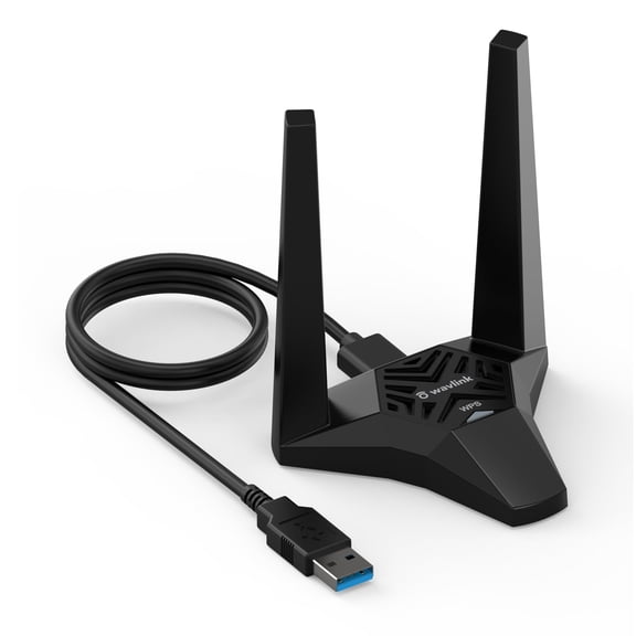 WAVLINK USB3.0 WiFi Adapter, Dual Brand 1300Mbps Wireless Adapter for Windows/ MacOS 10.11 Laptop