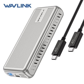 WAVLINK WL-ST401C 8TB External USB 3.0/SATA SSD Drive, Desktop Replacement, Tool-Free Installation, for Apple, Microsoft, Dell