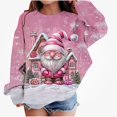 thumbnail image 1 of WAVSUF Girls Fleece Christmas Pullover Crew Neck Soft Stretch Long Sleeve Fall Winter Warm Festival Tee 7-8, 1 of 4