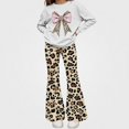 thumbnail image 1 of WAVSUF Girls Graphic Sets 2 Piece Long Sleeve Sweatshirt and Flare Leg Pants Fall Breathable Casual Clothes 14-16, 1 of 7