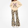 thumbnail image 1 of WAVSUF Girls Graphic Sets 2 Piece Long Sleeve Sweatshirt and Flare Leg Pants Fall Breathable Casual Clothes 7-8, 1 of 7