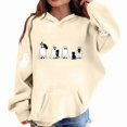 thumbnail image 1 of WAVSUF Kids Boys Hoodie, Long Sleeve Loose Fit with Pockets Fall Halloween Casual Sweatshirts Brown 10-12, 1 of 5