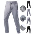 thumbnail image 1 of WAVSUF Men's Active Pants with Pockets Loose Fit Adjustable Drawstring Fall Athletic Work Pants Black L, 1 of 5