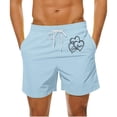 thumbnail image 1 of WAVSUF Men's Cargo Shorts Men Cargo Joggers Short Gym Pants Coffee Size M, 1 of 4