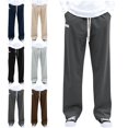 thumbnail image 1 of WAVSUF Men's Corduroy Pants, Side Pockets Straight Leg Elastic Waist Winter Casual Comfort Pants Size M-3XL, 1 of 7