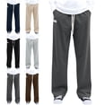 thumbnail image 1 of WAVSUF Men's Corduroy Pants, Straight Leg Side Pockets Elastic Waist Winter Casual Comfort Pants Size M-3XL, 1 of 7