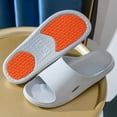 thumbnail image 1 of WAVSUF Men's Slide On Slippers, Anti Slip Arch Support Waterproof Indoor Outdoor Shoes Gray 10-10.5, 1 of 5