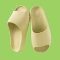 thumbnail image 1 of WAVSUF Men's Slide On Slippers, Fasionable Casual Pillow Soft Breathable Holes Indoor Bathroom Shower Shoes Green 8.5-10, 1 of 9
