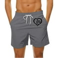 thumbnail image 1 of WAVSUF Mens Cargo Short Joggers Men's Cargo Shorts Gym Pants Dark Gray Size 4XL, 1 of 6
