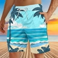 thumbnail image 1 of WAVSUF Summer Drawstring Short Pants Mens Elasticity Shorts Multicolor Size L, 1 of 4