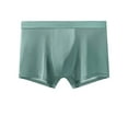 thumbnail image 1 of WAVSUF Summer Mens Quick Drying Comfort Boxer Briefs for Men Solid Color Underpants Ventilation Briefs Mint Green Size 2XL, 1 of 2