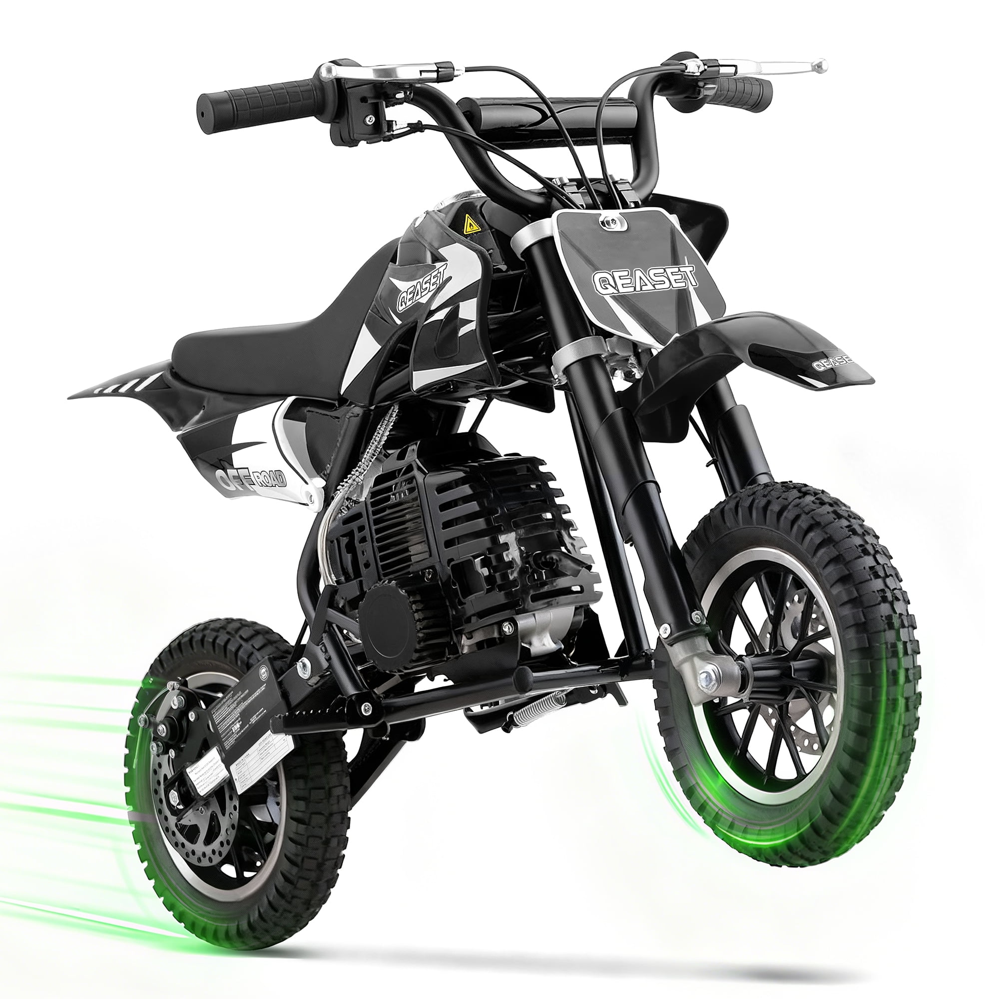 Walmart Black Friday Deals 2025 QEASET 49CC Dirt Bike Gas Powered Off-Road 2-Stroke Mini Bike with Max Speed 20 MPH
