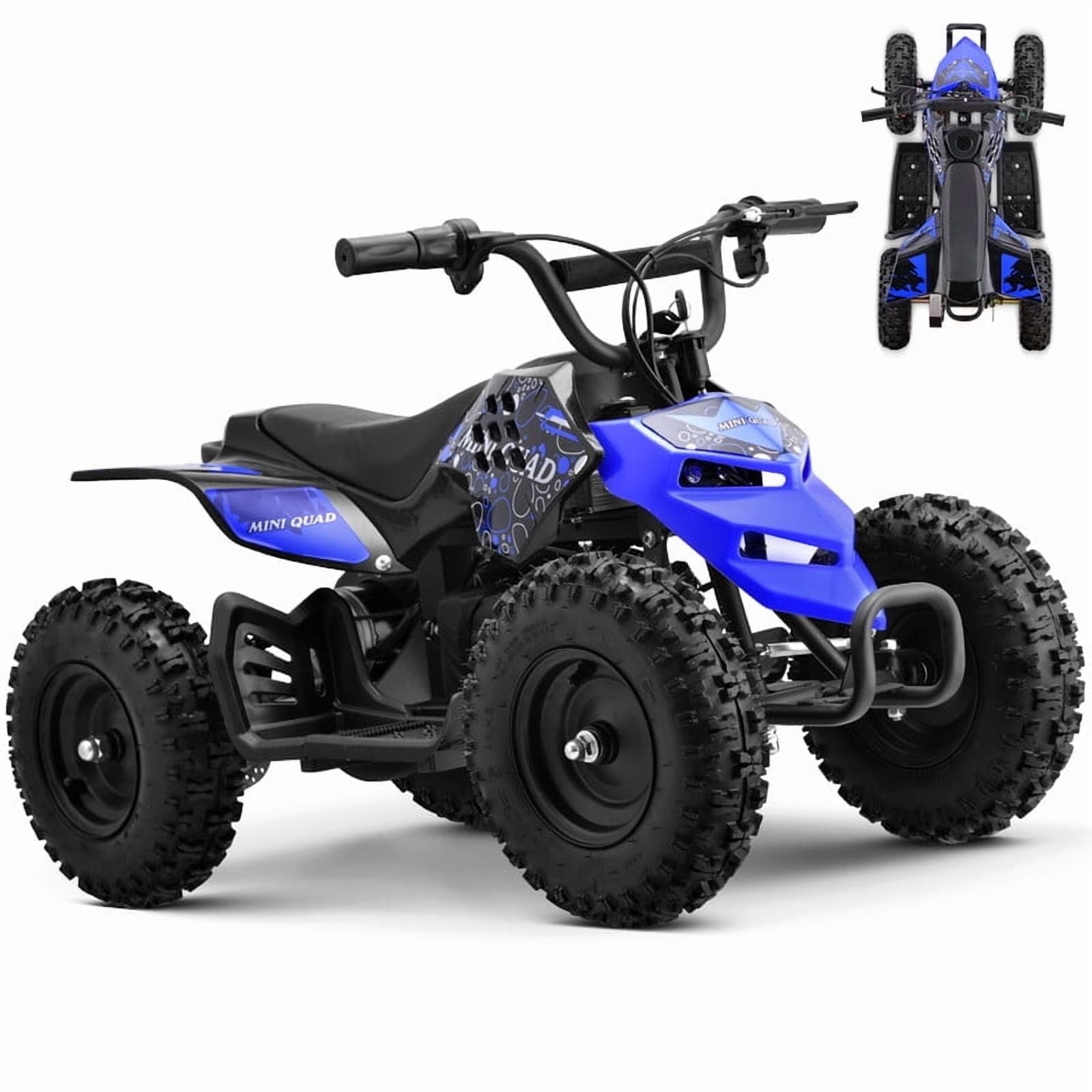 Walmart Black Friday Deals 2025 QEASET Dirt Quad 12V 350W Motor ATV with Toolkit, Monster Insect ATV, Holiday Gifts