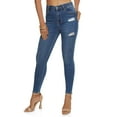 thumbnail image 1 of WAX Basic Distressed High Waist Skinny Jeans, 1 of 2