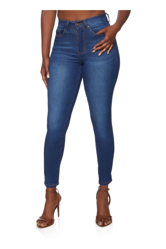 Womens WAX Basic Skinny Jeans
