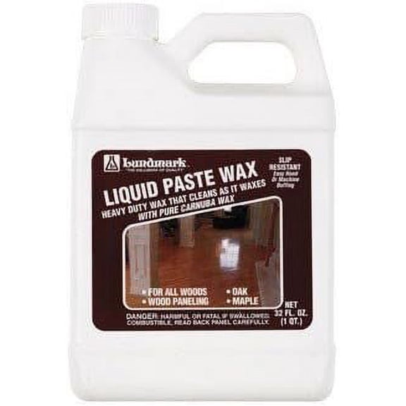 Lundmark Liquid Paste Wax - Universal Automotive Car Wax - 32 Oz, Clear  Residential Use, Standard Application