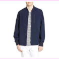 thumbnail image 1 of WAX LONDON Twombly Water Resistant Bomber Jacket,Navy,Sz S, 1 of 2