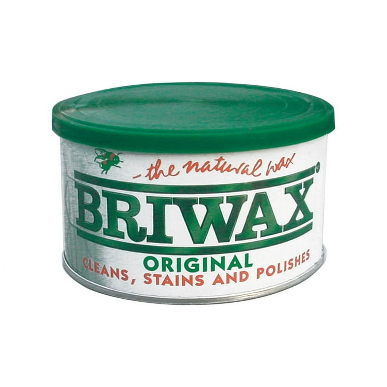 Briwax (Silver Gray) Furniture Wax Polish, Cleans, stains, and